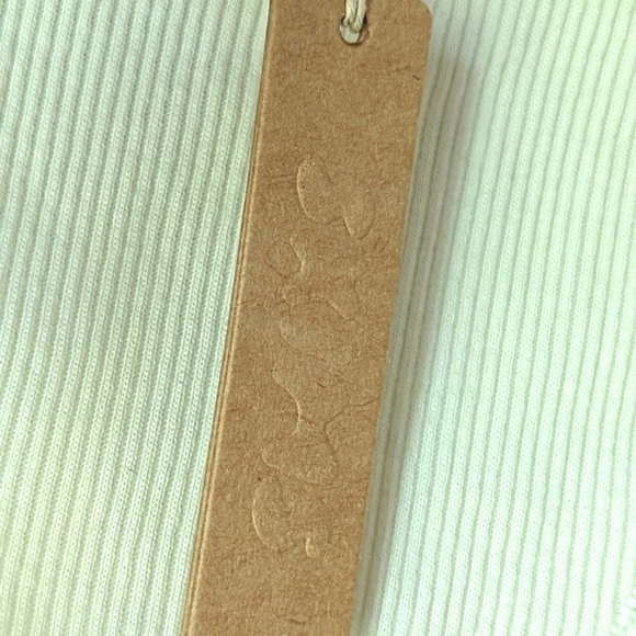 SKIMS Bone Color Soft Cotton Fine Rib Dipped Thong Plus sz 3X NWT - Picture 8 of 10